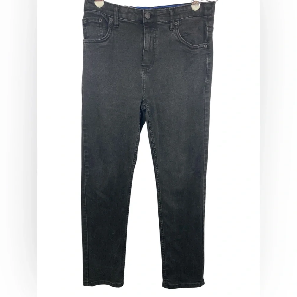 Levi’s 502 Black Denim Jeans Boys Husky 14 -33x29